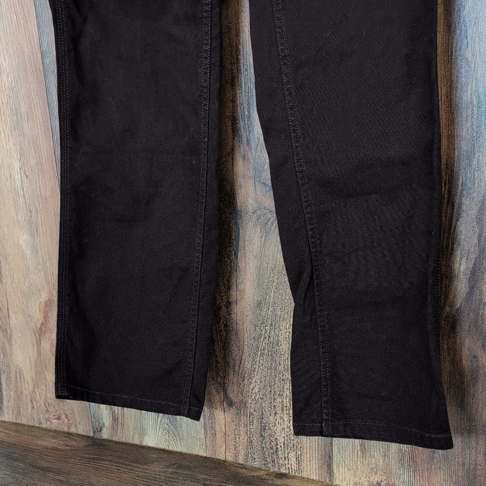 Carhartt Brown Straight Leg Loose Fit Cargo Jeans 2 Short M429 - Picture 6 of 13